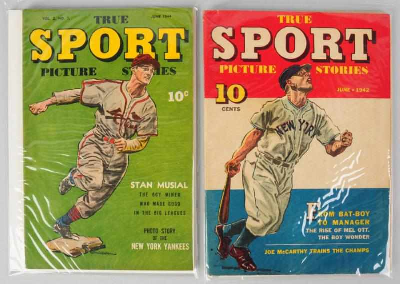 Lot of 2 Sport Picture Stories Comic Books Click for