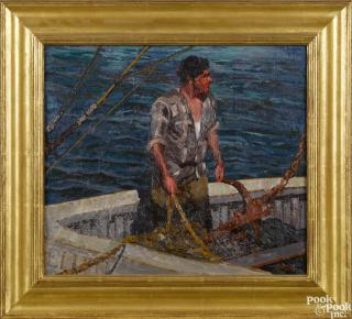 Susan Gertrude Schell American 1891 1970 oil on canvas titled