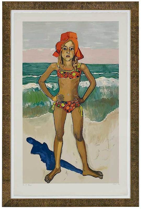 Alice Neel New York 1900 1984 Bather with Red Hat