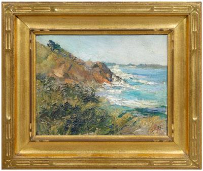 Gwendolen Kyle painting Canadian 20th century quot Rocky Coast quot