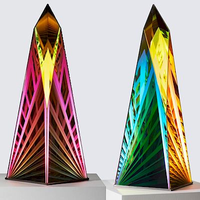 Ray Howlett Fanning Exclusive on Bidsquare Signed 2001 Coated glass