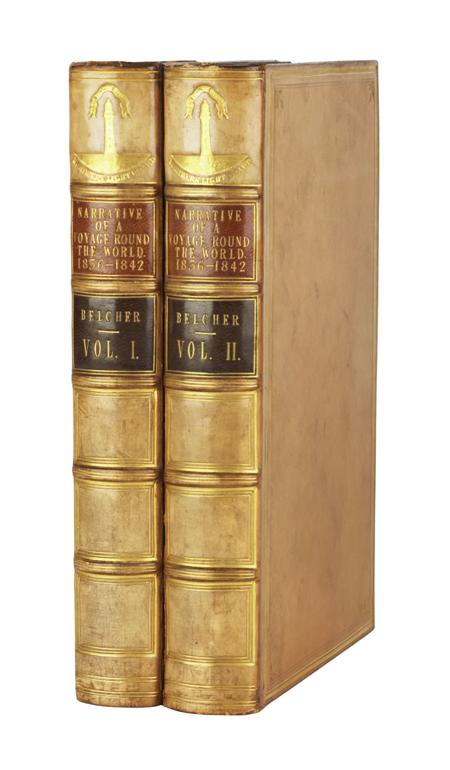 Belcher Captain Sir Edward Narrative of a voyage round the