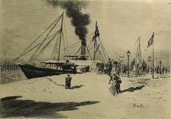 F lix Buhot Embarcad re Trouville B amp G 126