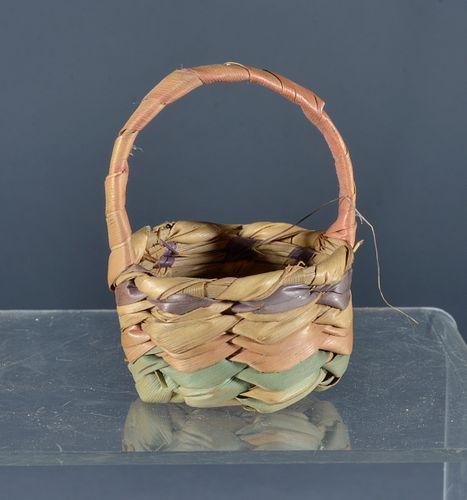 MINIATURE BASKETminiature basket purchased in south Carolina by Ron Causey