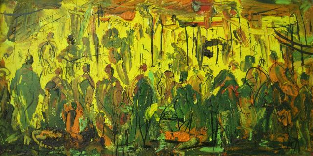 Pascal Cucaro Calif 1915 2004 8 x 16 Oil on
