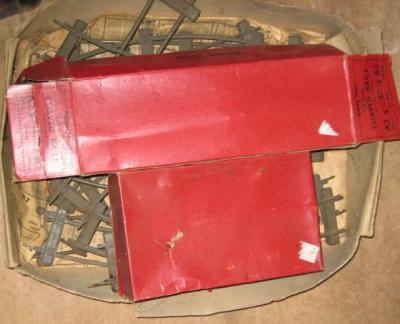 Hornby clockwork track with twelve A2 curved rails a Hornby