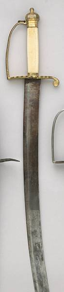 A Georgian flank company infantry officer s sabercirca 1800 Broad
