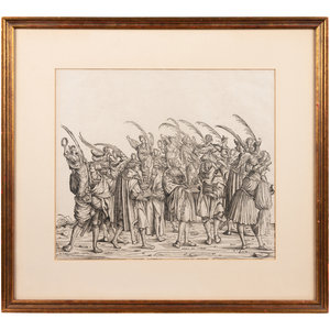 After Hans Burgkmair German 1473 1531 The Triumph of Maximilian