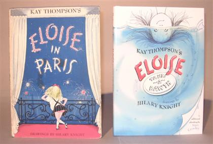 2 vols Eloise Titles Thompson Kay Eloise in Paris New