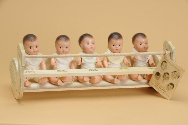 Madame Alexander Dionne Quintuplets America ca 1935 five all composition