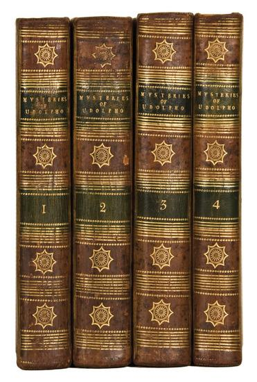 RADCLIFFE Ann Ward 1764 1823 The Mysteries of Udolpho a