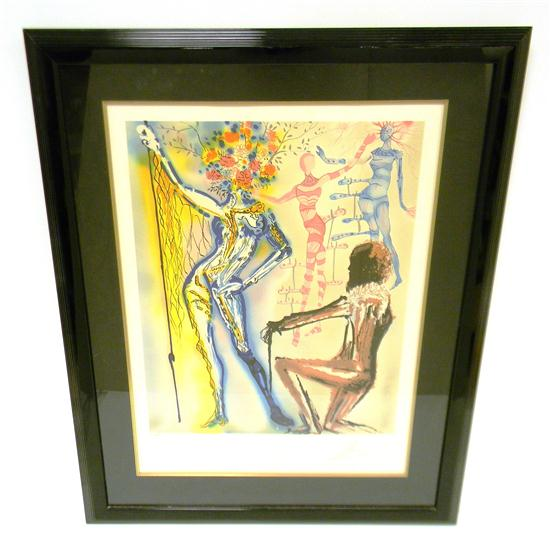 Salvador Dali Spanish 1904 1989 The Ballet of the Flowers