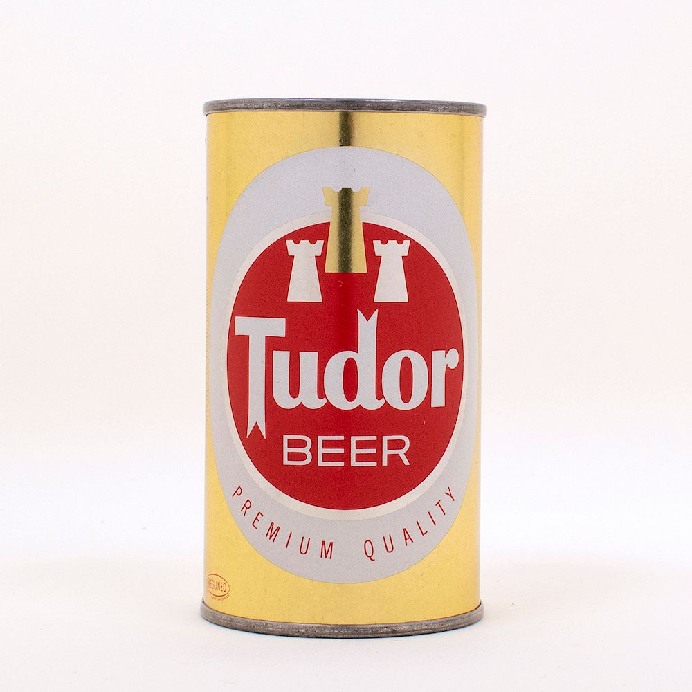 Tudor Beer 141 18 Flat Top Beer Can Reference USBC