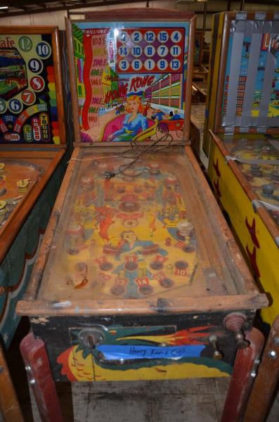 1952 Williams Hong Kong Playfield Very good Backglass Very good