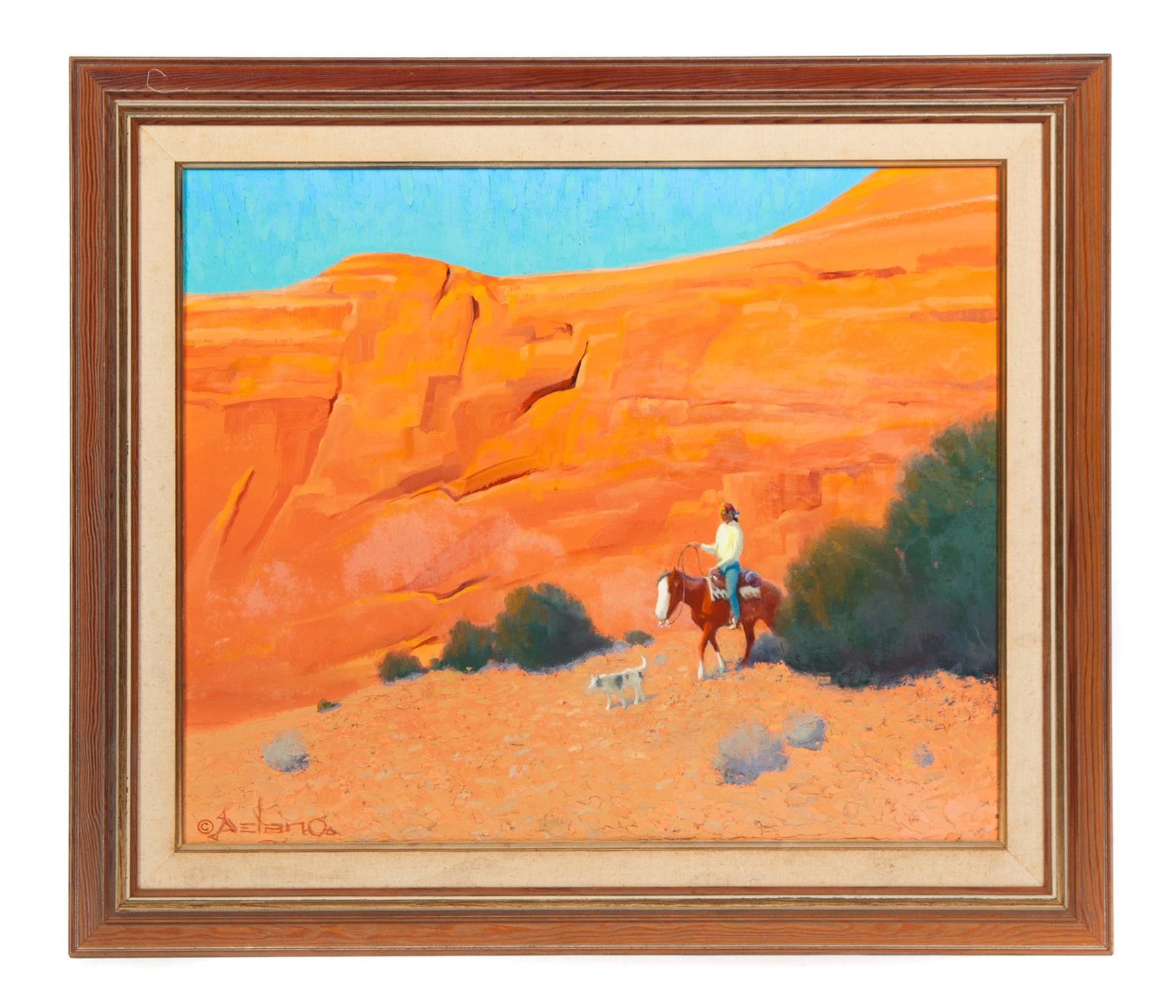 LAND OF THE SAGE AND JUNIPER BY GERARD CURTIS DELANO
