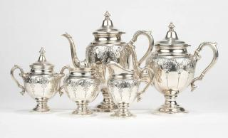 A Revere Silversmiths sterling silver tea service 1914 1960 Brooklyn
