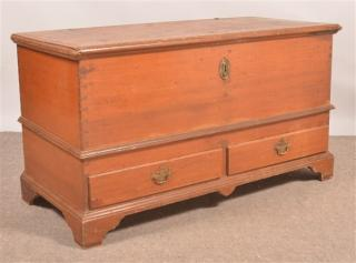 PA Late 18th Early 19th Century Dower Chest Pennsylvania Late