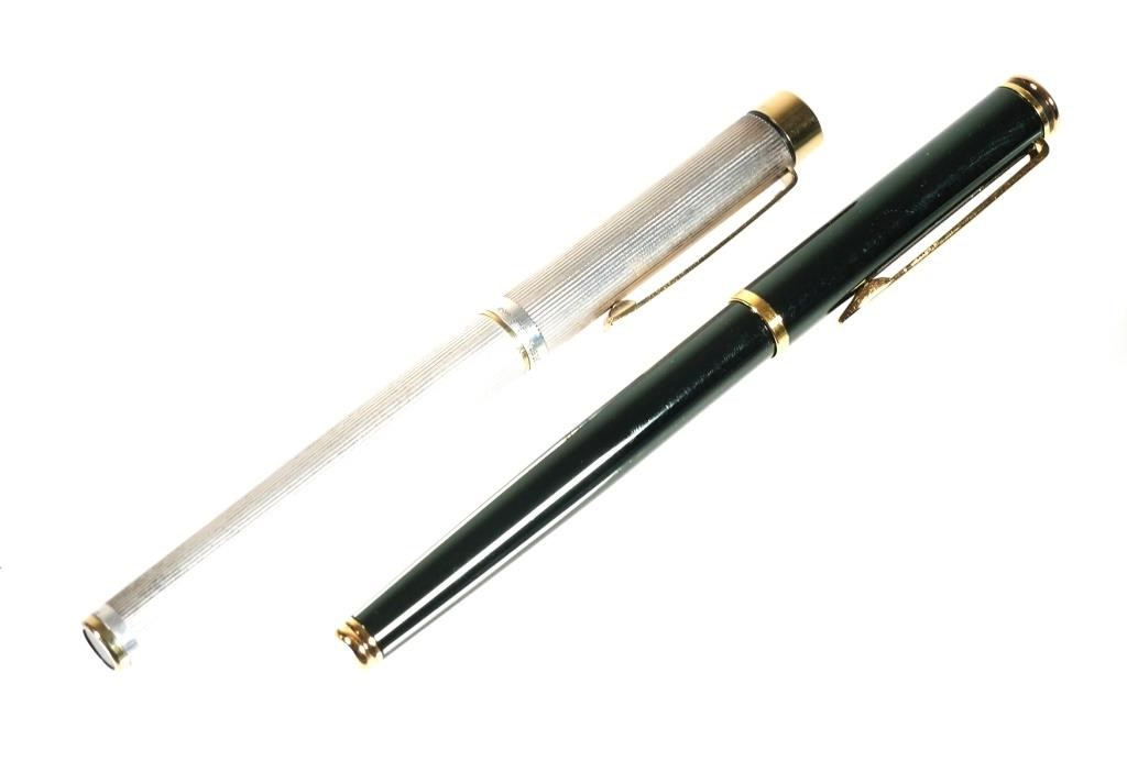 One SHEAFFER sterling silver Targa with 14K gold nib fountain
