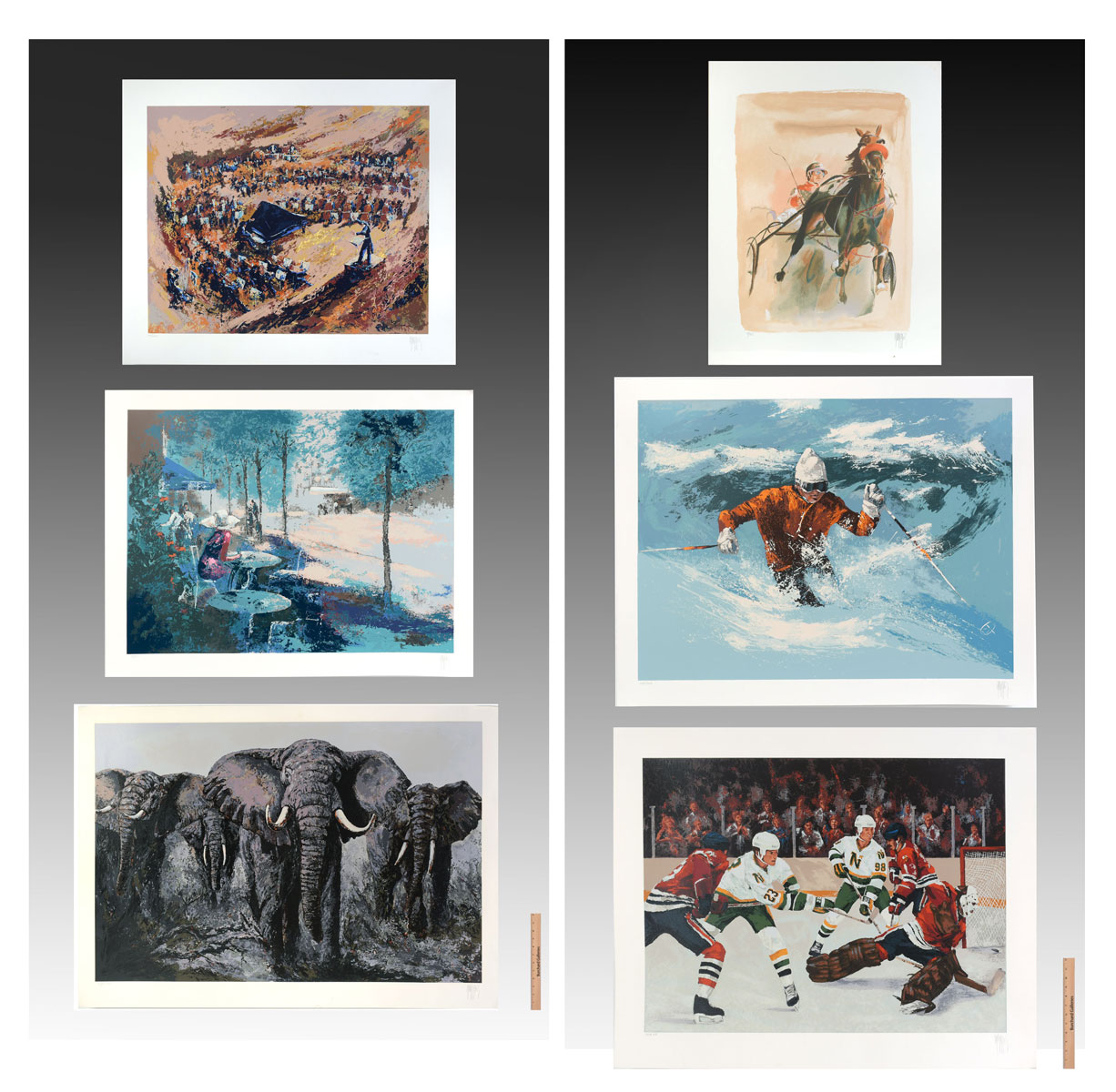 KING Mark American 1931 2014 6 Serigraphs to include 1