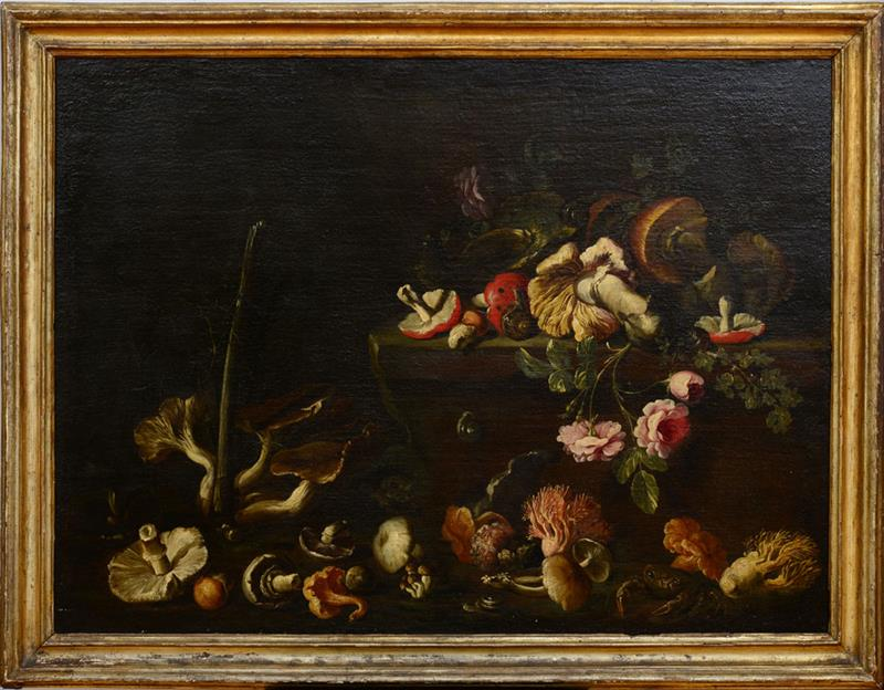 ATTRIBUTED TO SIMONE DEL TINTORE 1630 1708 STILL LIFE WITH
