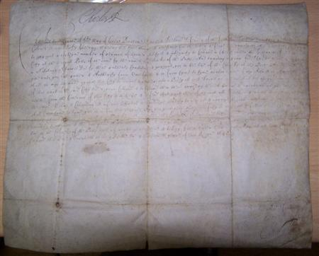Charles I King Appointment of Thomas Shirley to position of