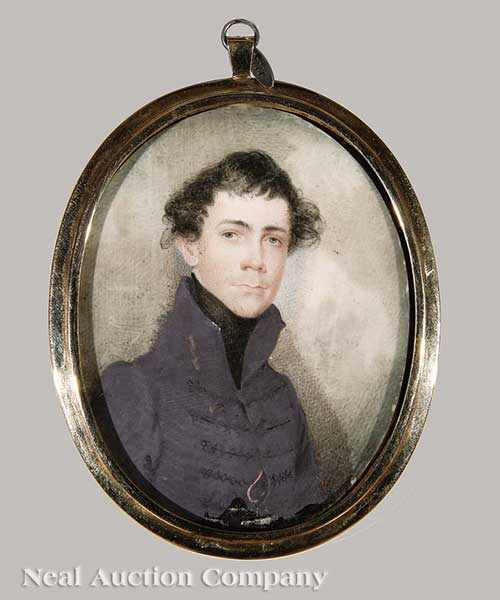 Charles Fraser American Charleston 1782 1860 Portrait of William Ashe