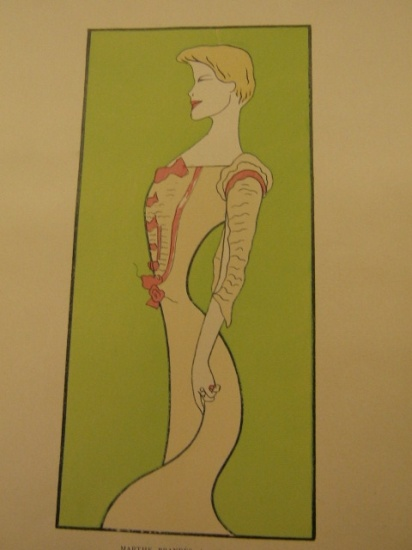 LEONETTO CAPIELLO Nos Actrices Bound folio volume with 18 lithographs