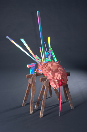 David Shaw American b 1967 Untitled 2003 Holographic laminate with