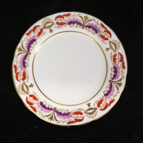 8 Hammersley Bone China Salad Plates or dessert plates enameled