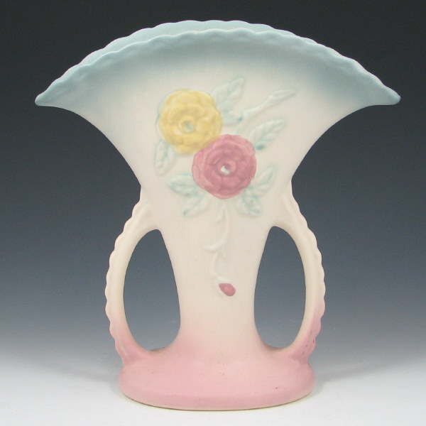 Hull Open Rose 108 8 1 2 Vase Mint Open