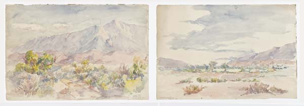 BENJAMIN CHAMBERS BROWN AMERICAN 1865 1942 NORTH OF LONE PINE