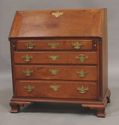 Dove tailed top fitted interior with prospect door 8 pigeonholes