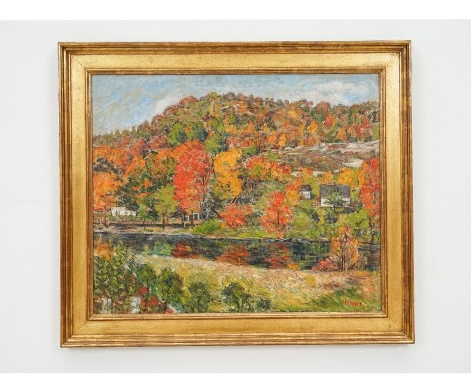 Margaret Miller Cooper 1874 1965 CT oil on canvas of