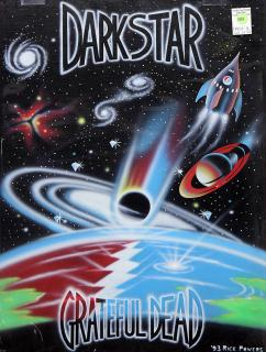 The Grateful Dead Darkstar Tour Illustrations and Limited Edition Snowboard