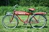 BICYCLE Circa 1970s edition Western Flyer man s bicycle Red