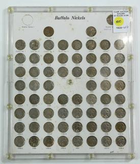 lot of 1 Sheet of US Buffalo Nickels including a