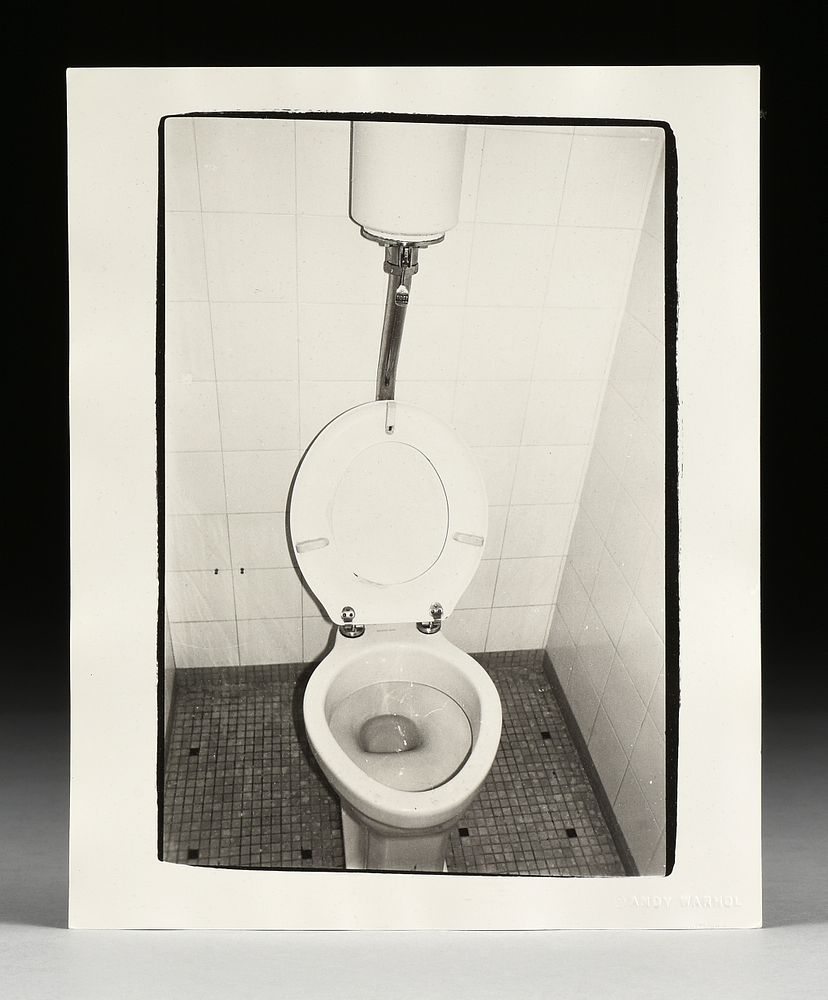 ANDY WARHOL American 1928 1987 A PHOTOGRAPH SIGNED High Tank