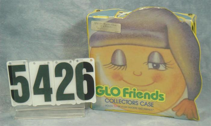Glo Friends Collectors case with 4 Glo Worm Friends Estimate