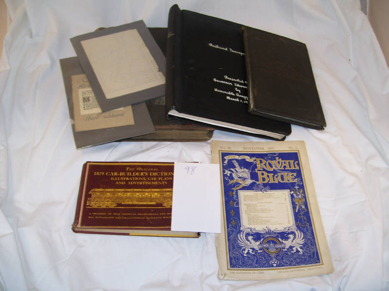 7 Railroad Related Book Lot Includes 1 The Original Car