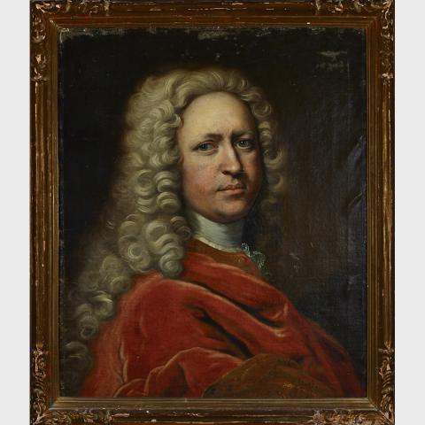 Attributed to Franz van Stampart 1675 1750 PORTRAIT OF A