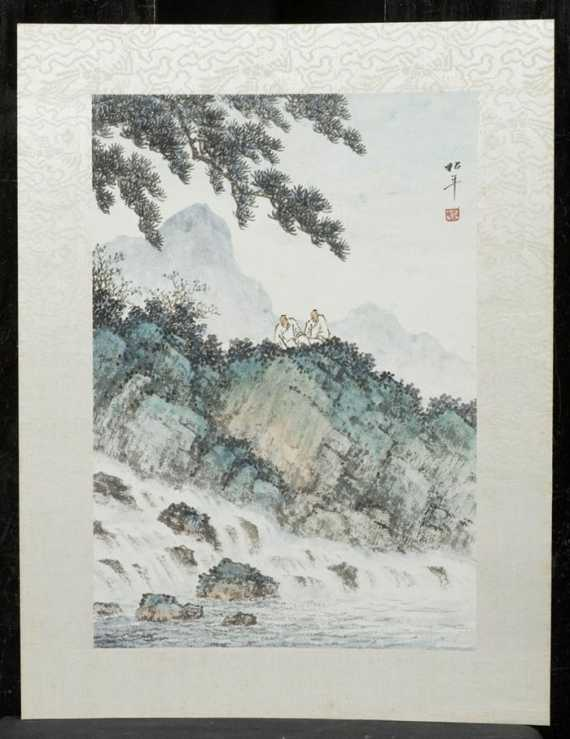 ELEVEN ALBUM LEAVES ATTRIBUTED TO YUAN SONGNIAN 1895 1966 China