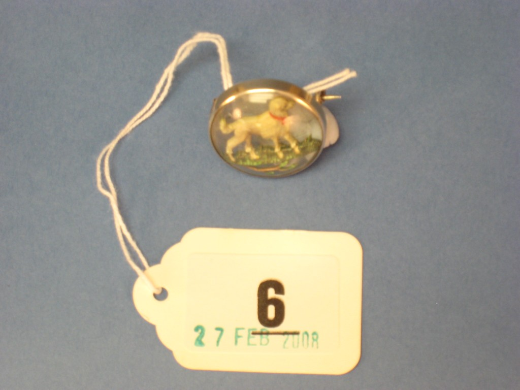 A Continental Rock Crystal Intaglio late 19th Century the circular