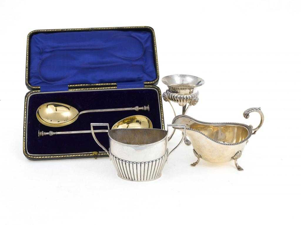 A PAIR OF 17TH CENTURY REPLICA PARCEL GILT SEAL TOP