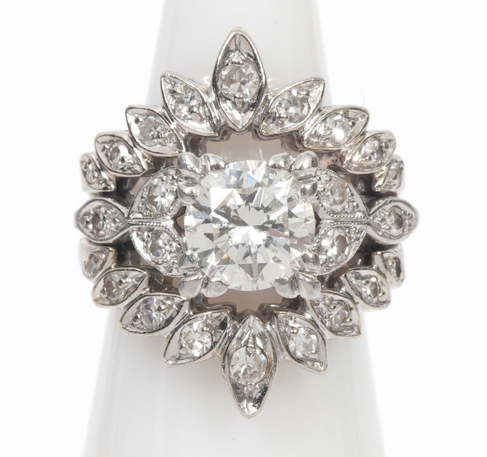LADY S 1 25 CT DIAMOND 14K WHITE GOLD RINGLady
