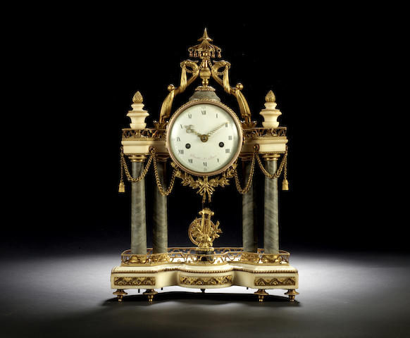 A good late 18th century French ormolu mounted grey and