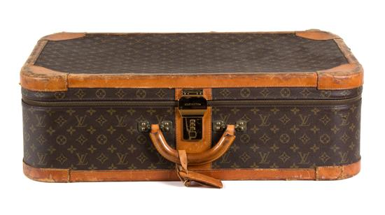 Sale 429 Lot 218 A Louis Vuitton Leather Suitcase Height