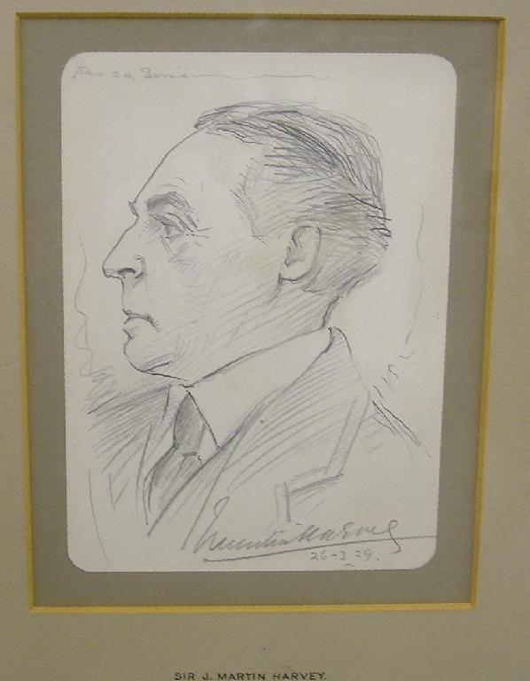By John Archibald Alexander Berrie 1887 1962 portrait of Sir