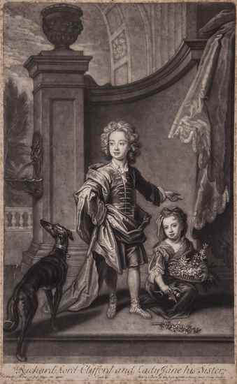 A mixed group of prints including John Smith s mezzotint