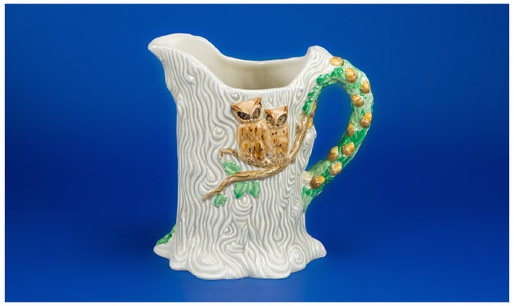 Clarice Cliff Single Handled Jug 1930 s Owl and tree