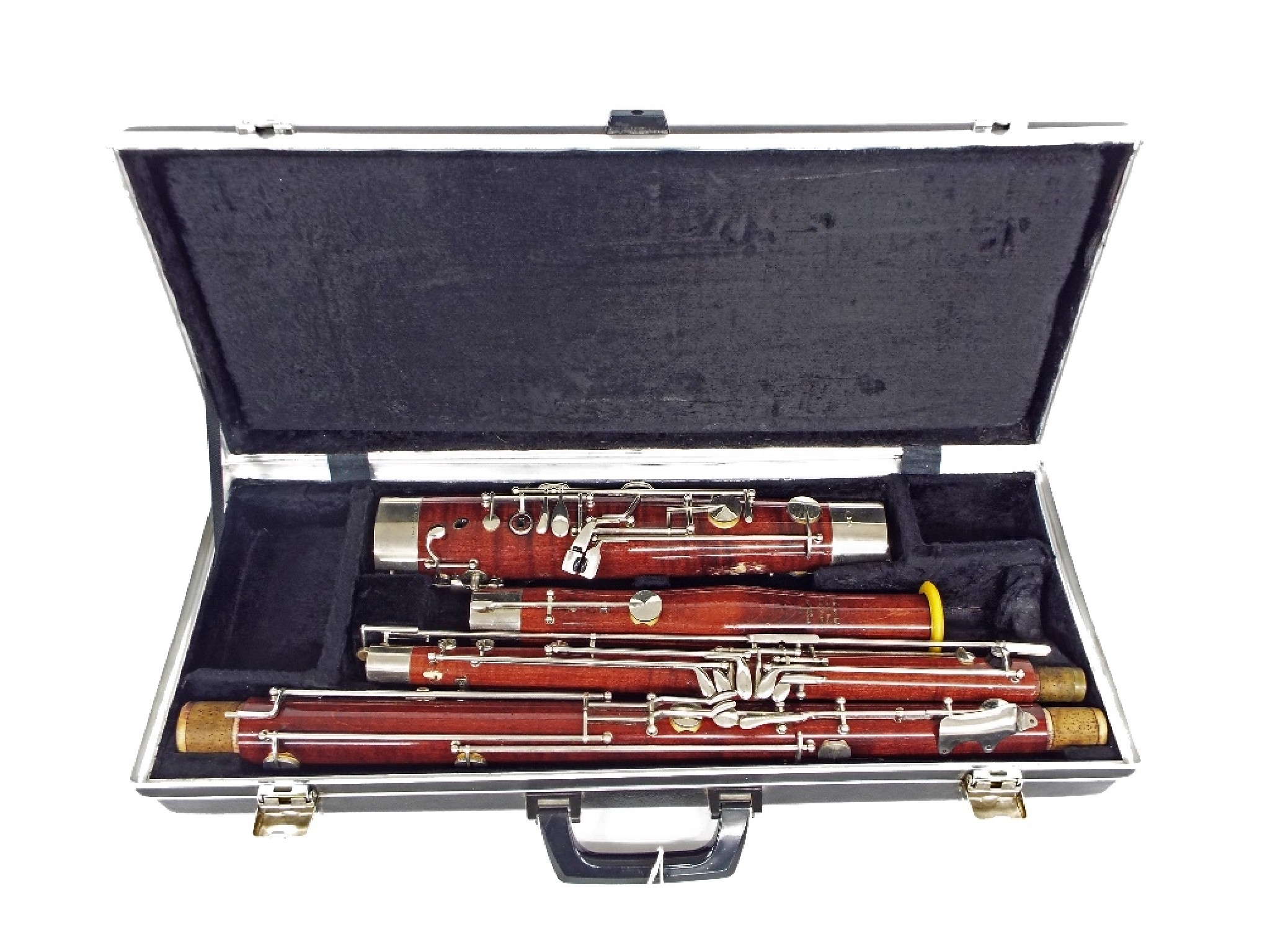 Contemporary bassoon stamped Louis Standard Made for Rudall Carte Co